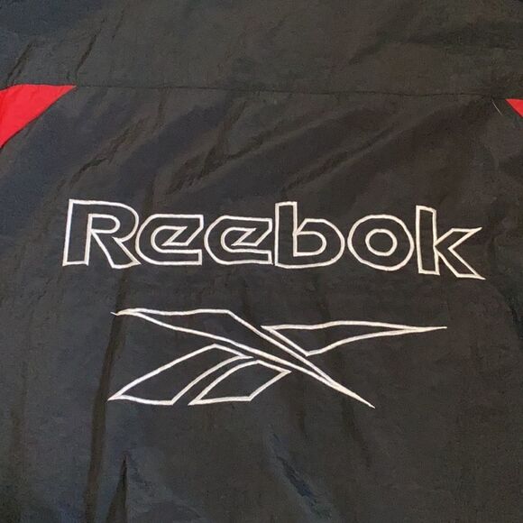 vtg reebok track suit embroidered logo size XL GUC - Picture 3 of 13
